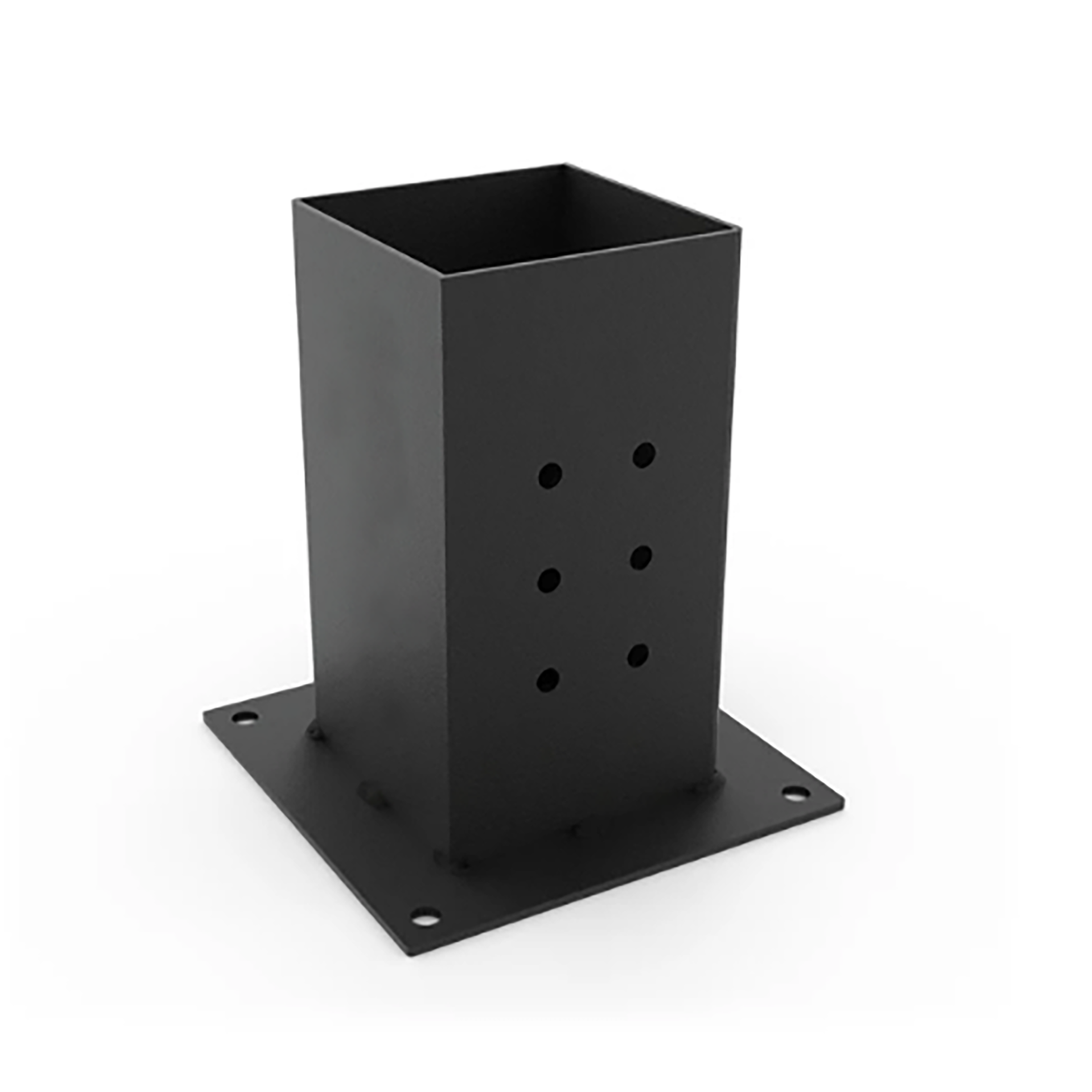 Post Base and Wall Mount Bracket for 6X6 Post, 6x6 Support Bracket, 6x6 Pergola Bracket, 6 inch Post Bracket, 6 x 6 Post Base