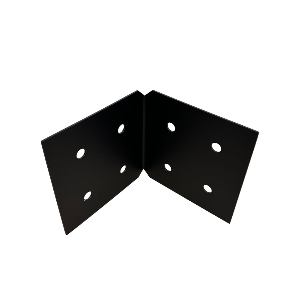 90 Degree Angle Bracket for 8" Wood Post, 8x8 Angle Bracket, Wood Post Bracket, Angle Support Bracket, Pergola Bracket | Made in the USA!