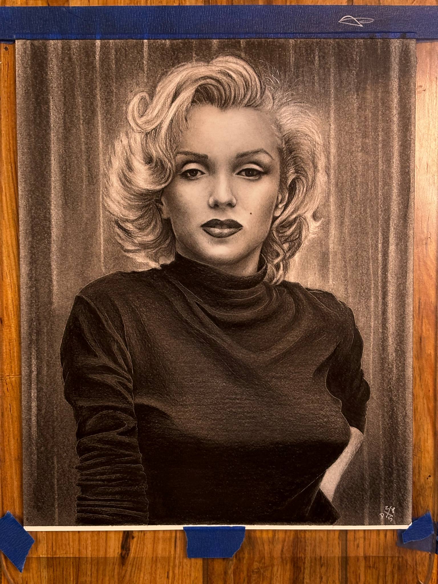 Marilyn Monroe Art Print Wall Hanging Home Decor Horror True Crime Halloween Hollywood Pinup
