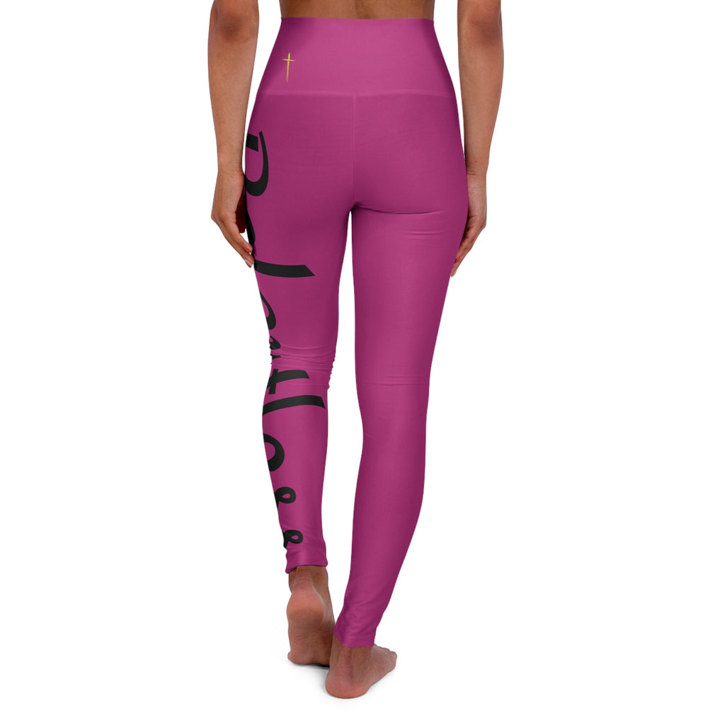 Pink High Waist Leggings