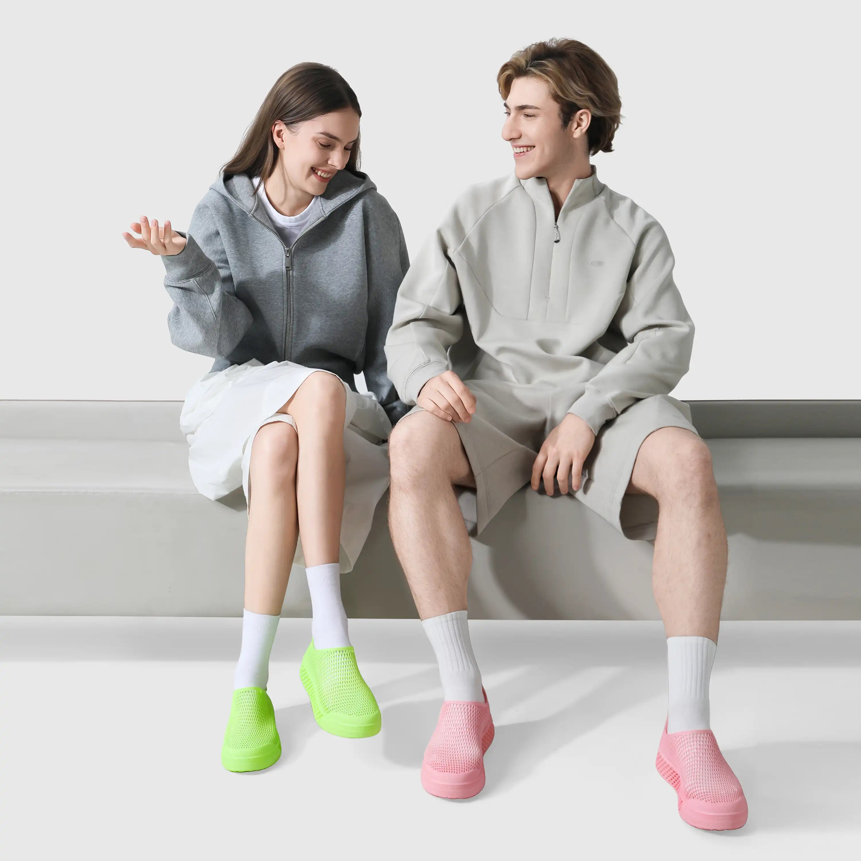 Leisure Path 3D Printed Casual Sneakers