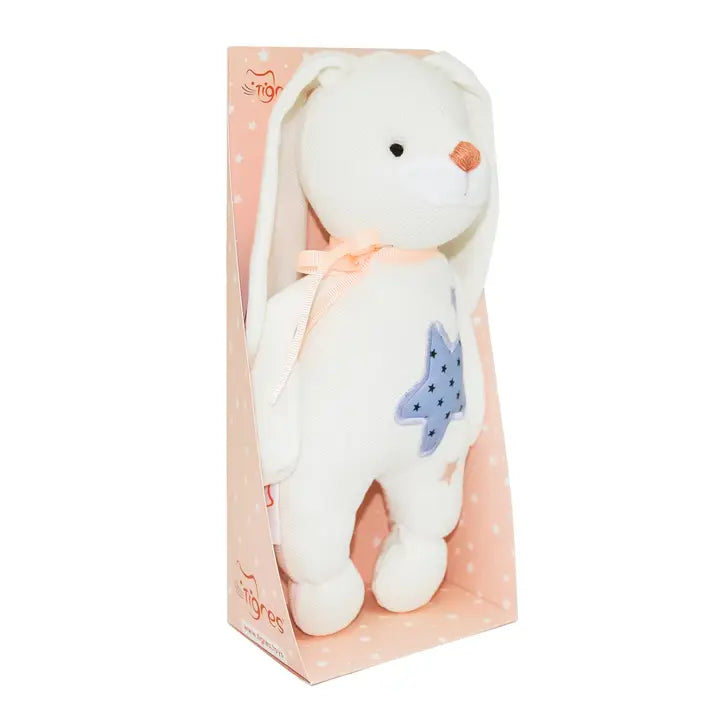 “Star” Soft Baby Plush Toy — Bunny (Мягкая игрушка для малышей «Звёздочка» — Зайчик)