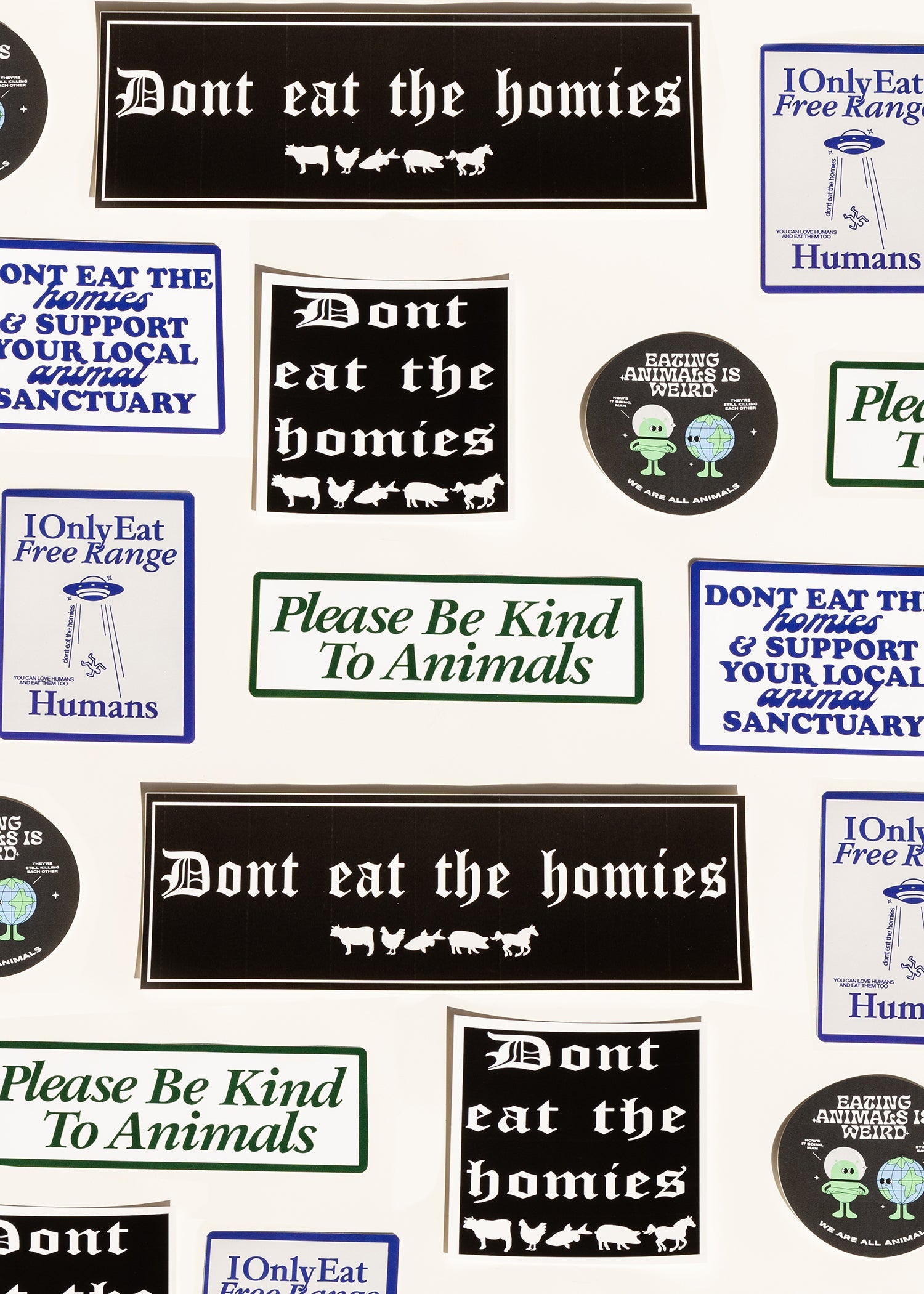 FREE RANGE HUMAN STICKER