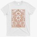 8647 Subtle Anti Trump Anti Maga 86 47 Floral T-Shirt