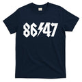 8647 Retro Vintage 80s Style Rock Anti Trump T-Shirt