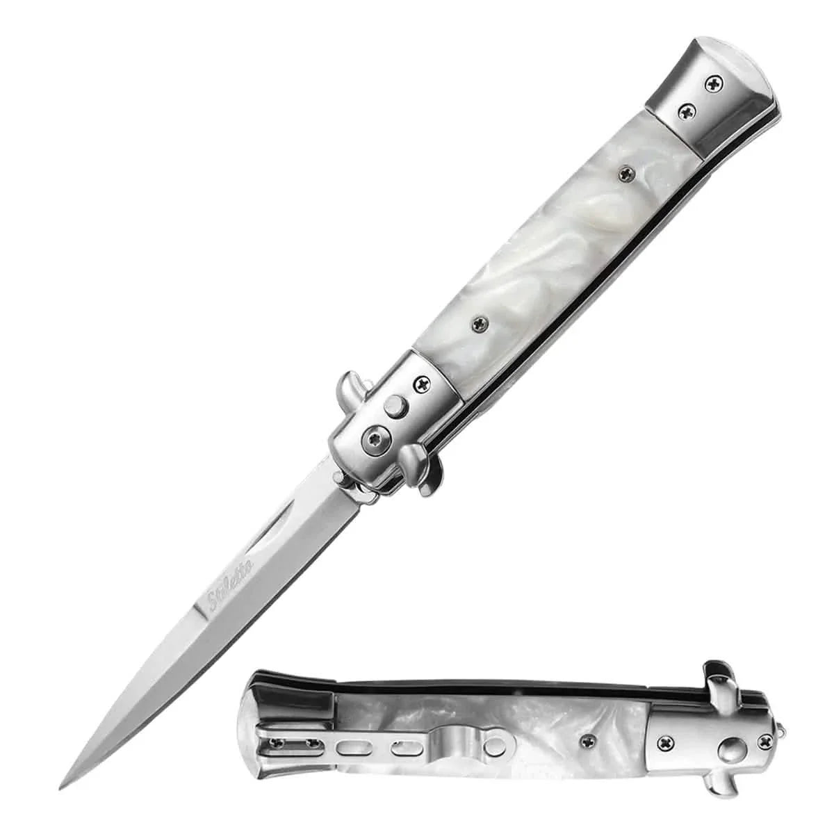 2-Pack: 9" Automatic Out-The-Side Knife