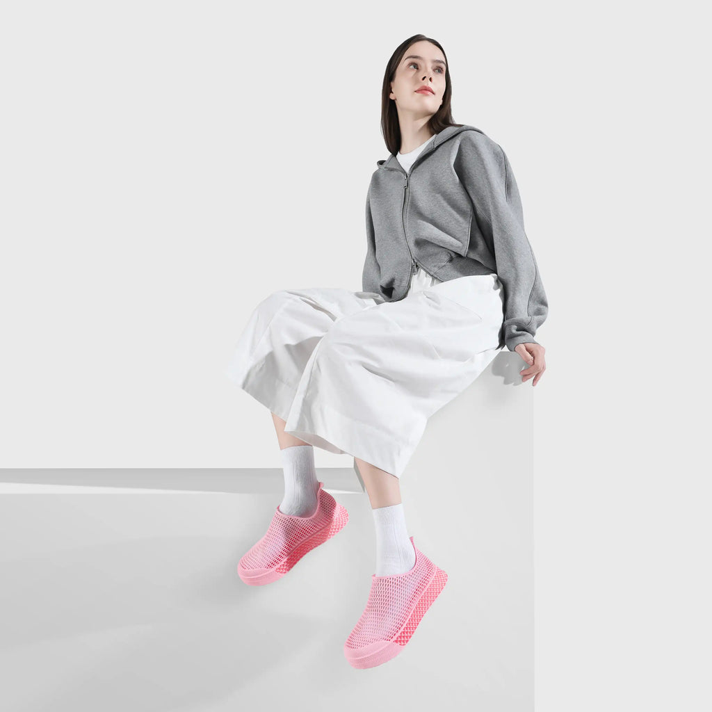 Leisure Path 3D Printed Casual Sneakers