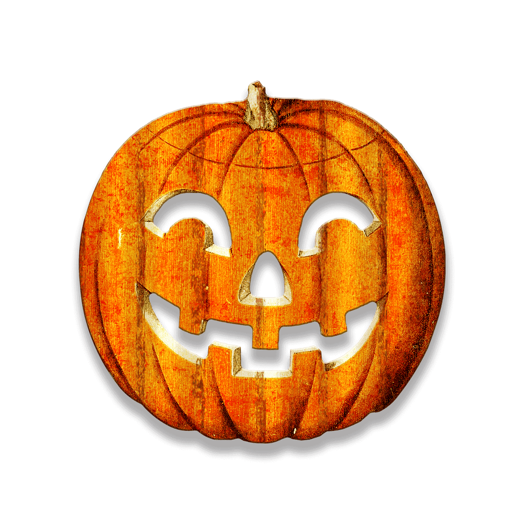 Jack-O-Lantern - Corrugated Metal Wall Art