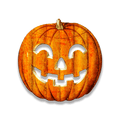 Jack-O-Lantern - Corrugated Metal Wall Art