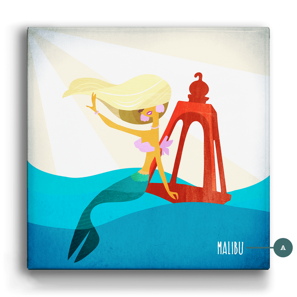 Mermaid's Beacon - Metal Box Art