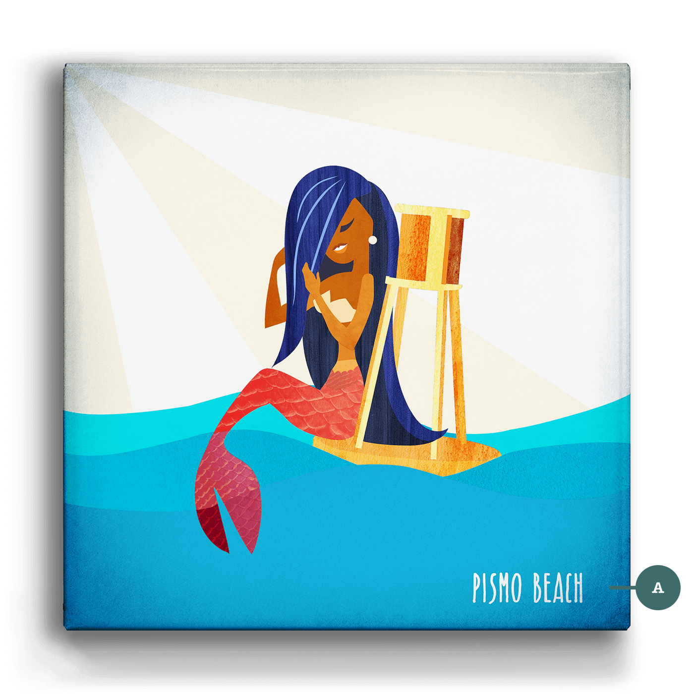 Mermaid's Watch - Metal Box Art