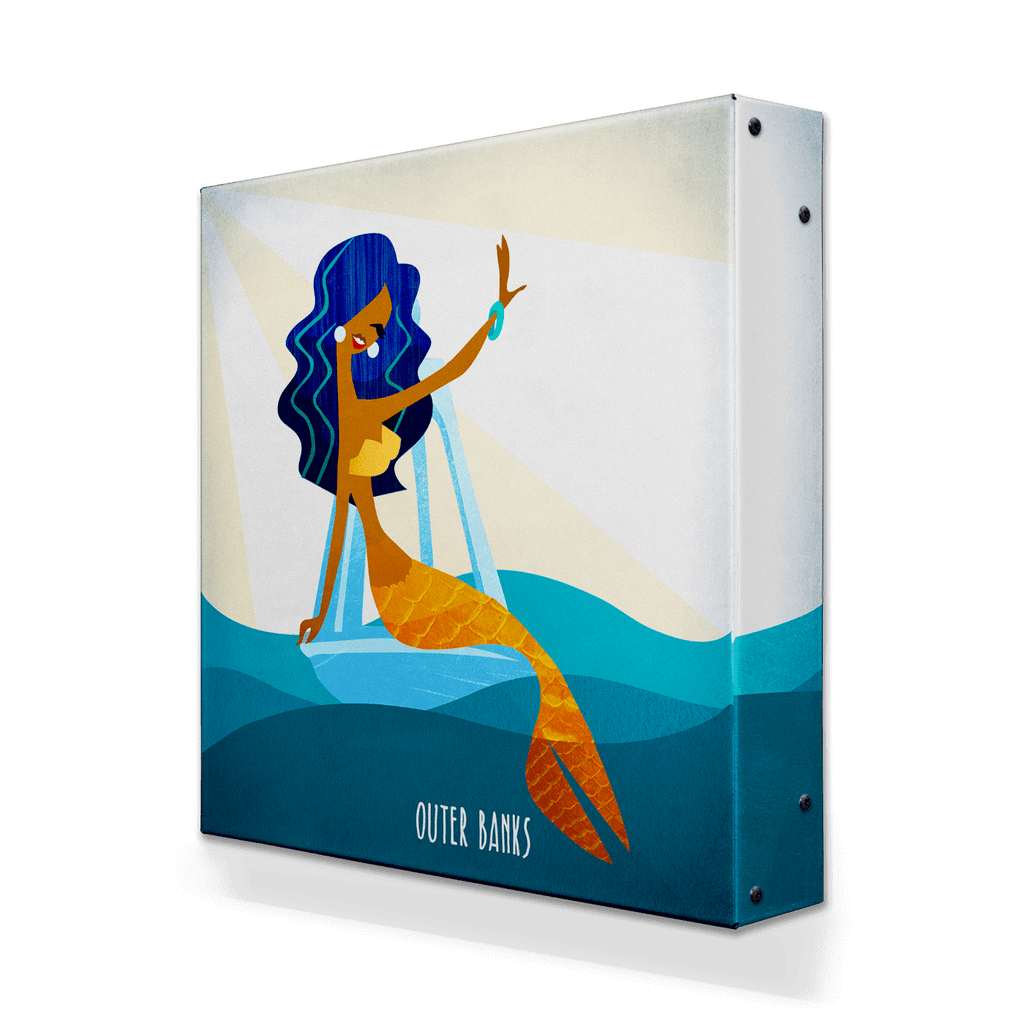 Mermaid's Wave - Metal Box Art