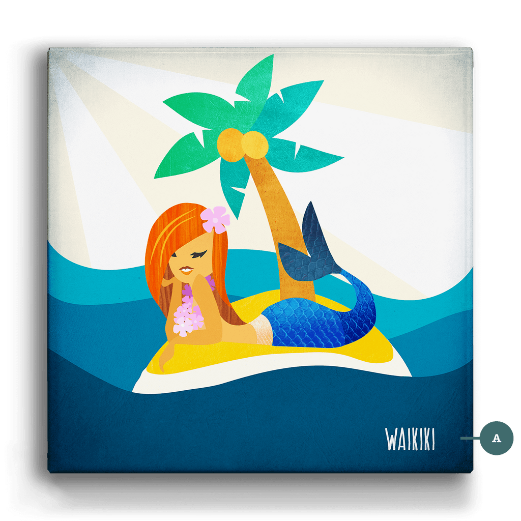 Mermaid's Haven - Metal Box Art