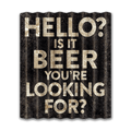 Is It Beer You're Looking For: Generic - Corrugated Metal Wall Art
