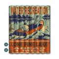Water Recreation - Corrugated Metal Wall Art