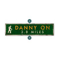 Landmark Hiker Custom Signs: Green 2 - Wall Decor