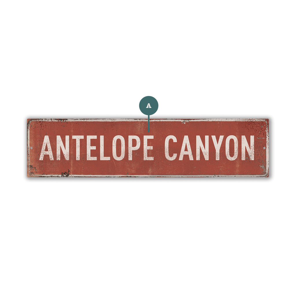 Landmark Classic Custom Signs: Terra Cotta 1 - Wall Decor