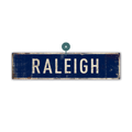Landmark Classic Custom Signs: Navy 1 - Wall Decor