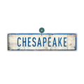 Landmark Classic Custom Signs: Blue Text 1 - Wall Decor