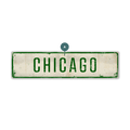 Landmark Classic Custom Signs: Green Text 1 - Wall Decor