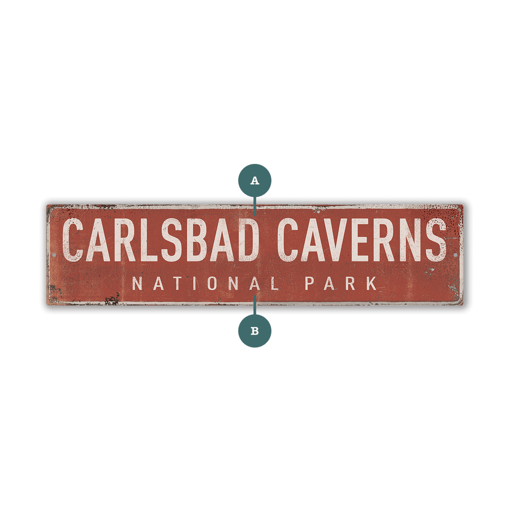 Landmark Classic Custom Signs: Terra Cotta 2 - Wall Decor