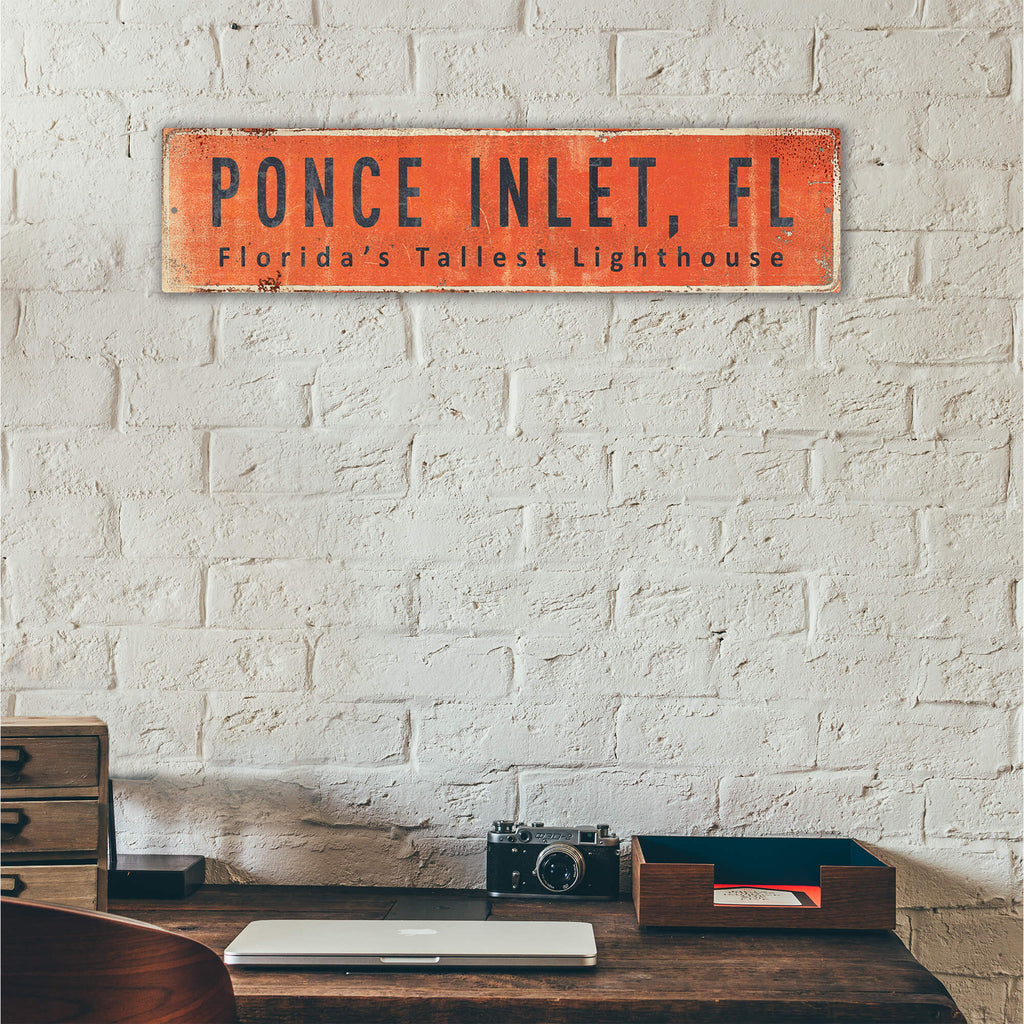 Landmark Classic Custom Signs: Coral 2 - Wall Decor