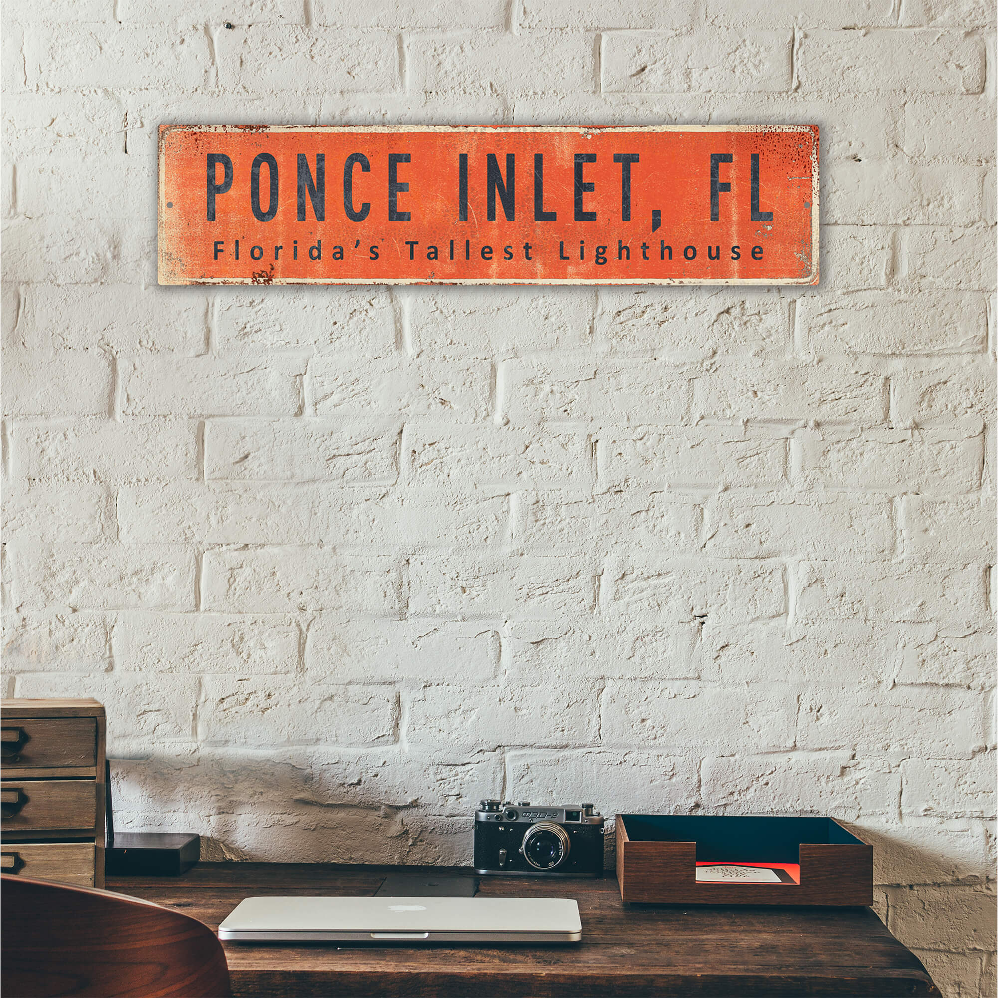 Landmark Classic Custom Signs: Coral 2 - Wall Decor