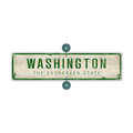 Landmark Classic Custom Signs: Green Text 2 - Wall Decor