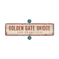 Landmark Classic Custom Signs: Red Text 2 - Wall Decor