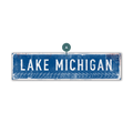 Landmark Waves Custom Signs: Blue 1 - Wall Decor