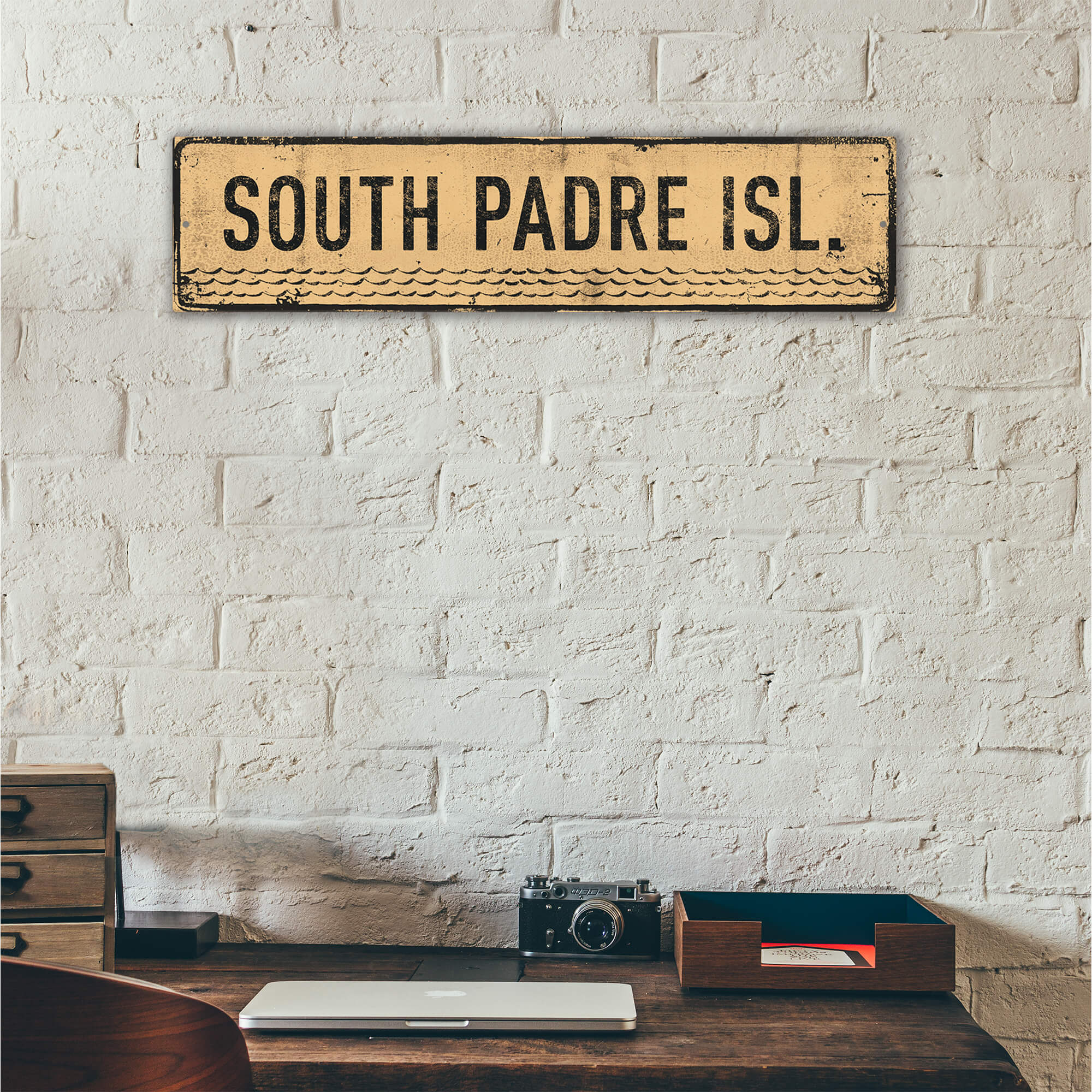 Landmark Waves Custom Signs: Sand 1 - Wall Decor