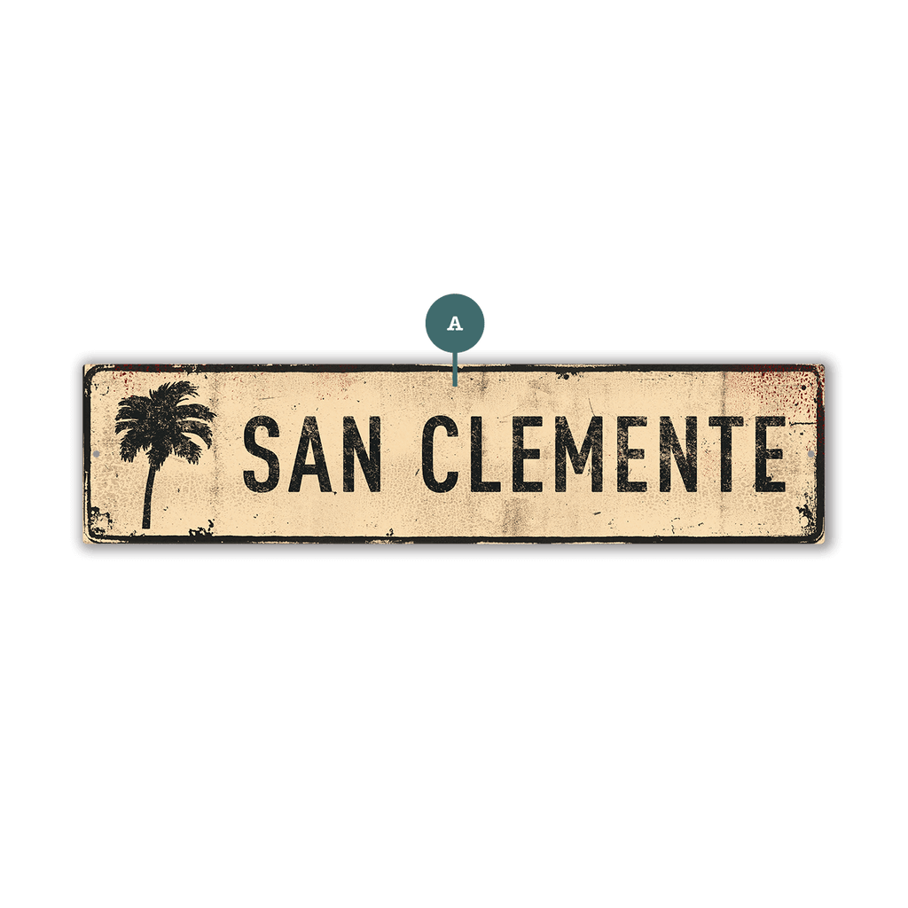 Landmark Palms Custom Signs: Sand 1 - Wall Decor