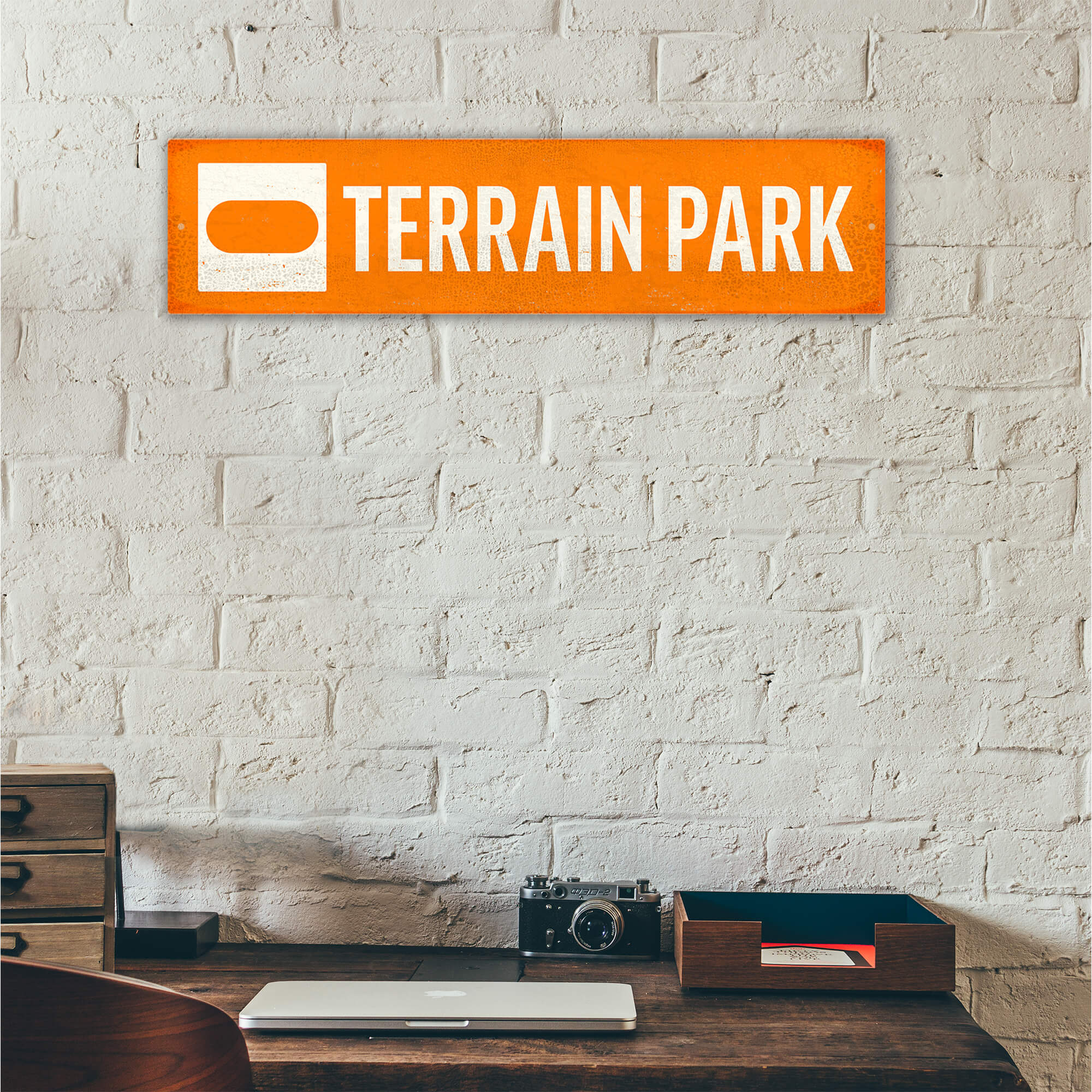 Ski Run Custom Signs: Terrain Park - Wall Decor