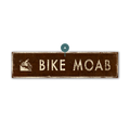 Landmark Motorbike Custom Signs: Brown - Wall Decor