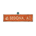 Landmark Motorbike Custom Signs: Terra Cotta - Wall Decor