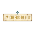 Landmark Champagne Flutes Custom Signs - Wall Decor