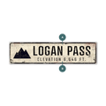 Landmark Mountain Custom Signs: White 2 - Wall Decor