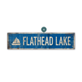 Landmark Sailboat Custom Signs: Blue 1 - Wall Decor