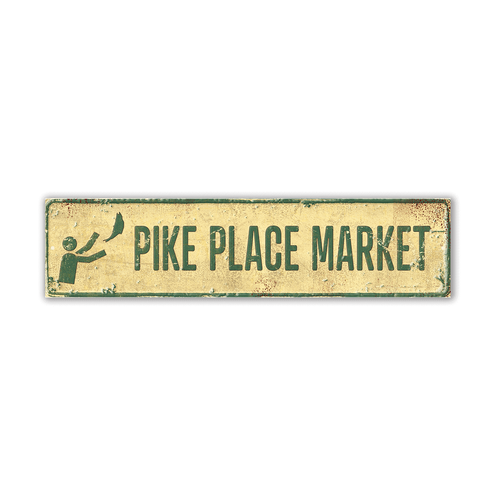 Landmark Signs: Pike Place Market - Wall Decor