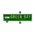Landmark Arrow Custom Signs: Green 2 - Wall Decor