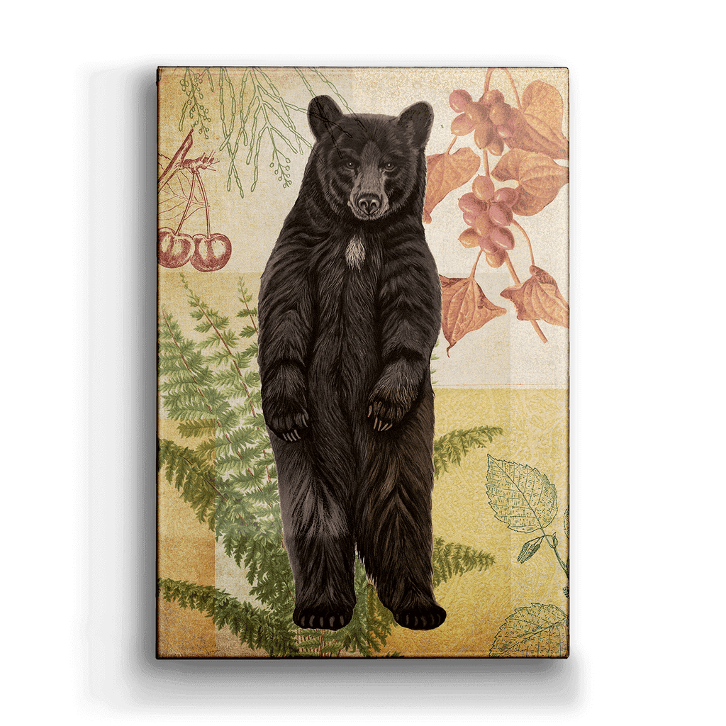 Wildwood Fern Bear - Metal Box Art