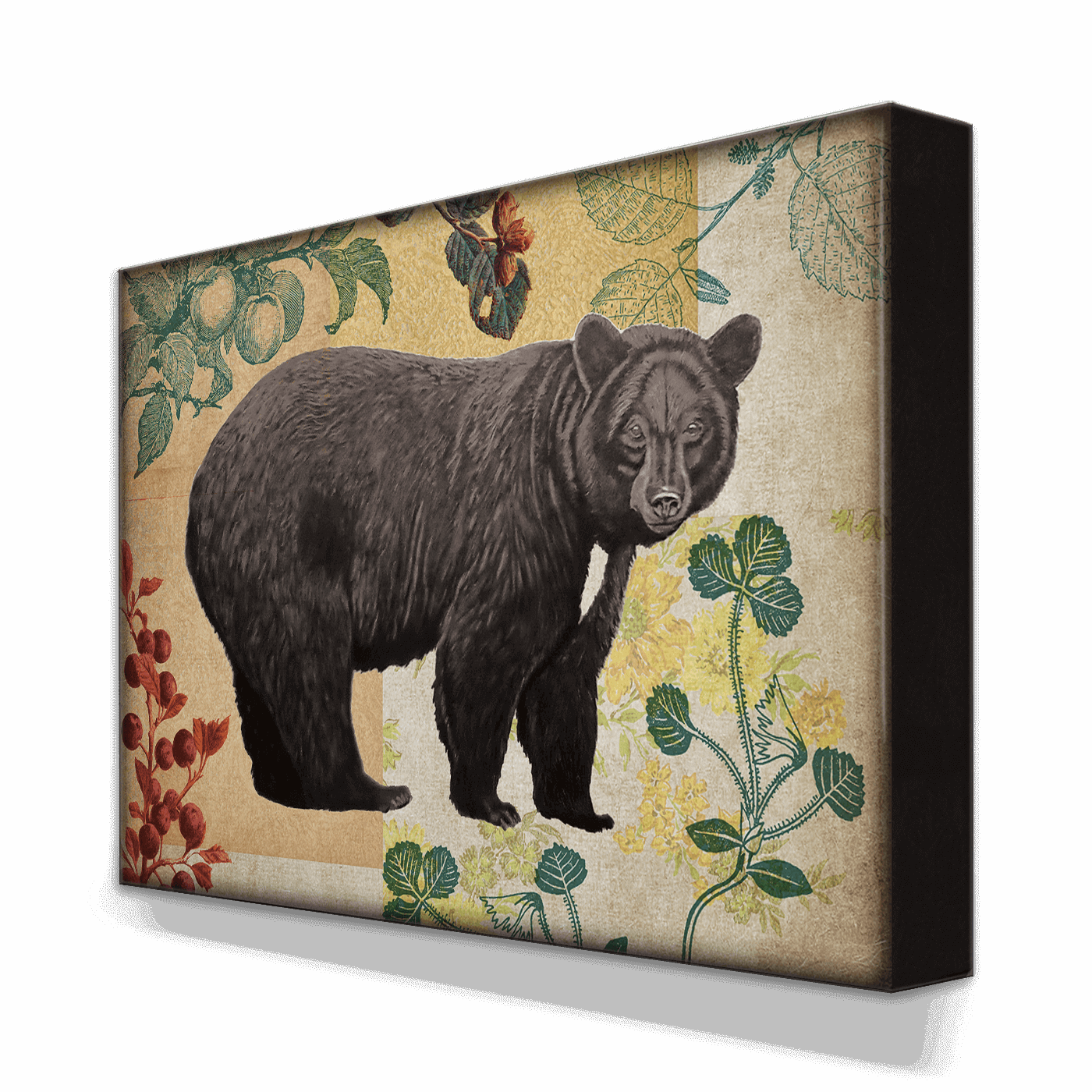 Wildwood Berry Bear - Metal Box Art