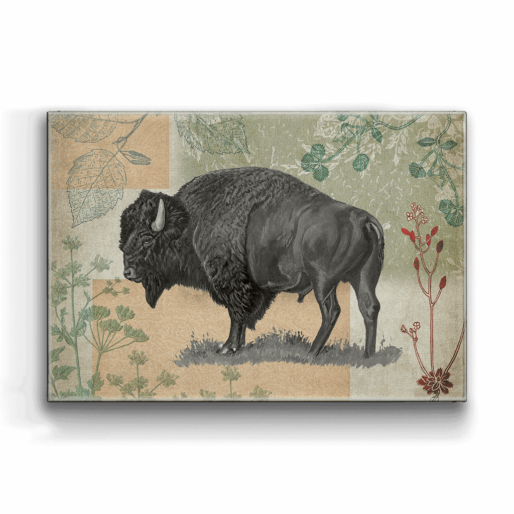 Wildwood Bison - Metal Box Art