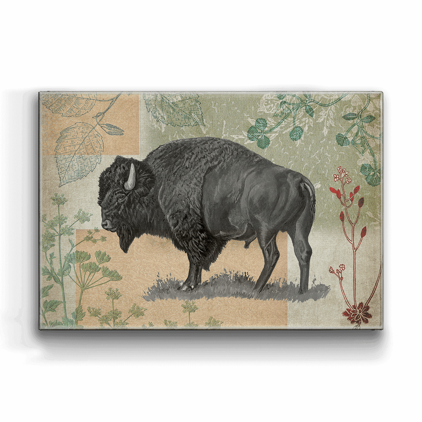 Wildwood Bison - Metal Box Art