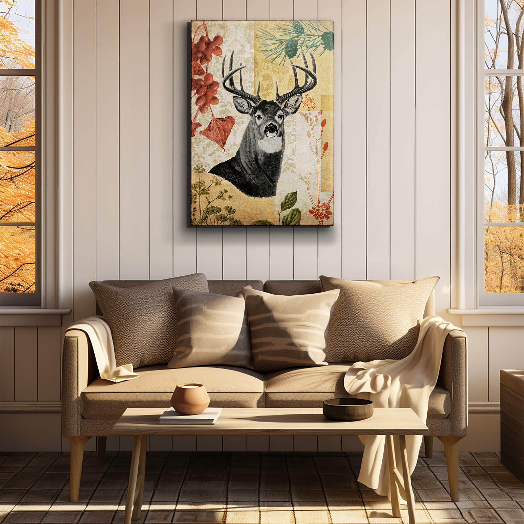 Wildwood Whitetail - Metal Box Art