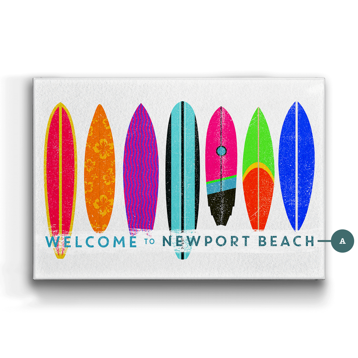 Beachside Boards - Metal Box Art