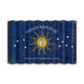 Conch Republic Flag - Corrugated Metal Wall Art