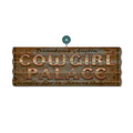 Cowgirl Palace - Corrugated Metal Wall Art