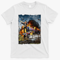 All Aboard The Trump Train Graphic Art T-Shirt