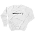 Ampeg Crew Neck Pullover x White